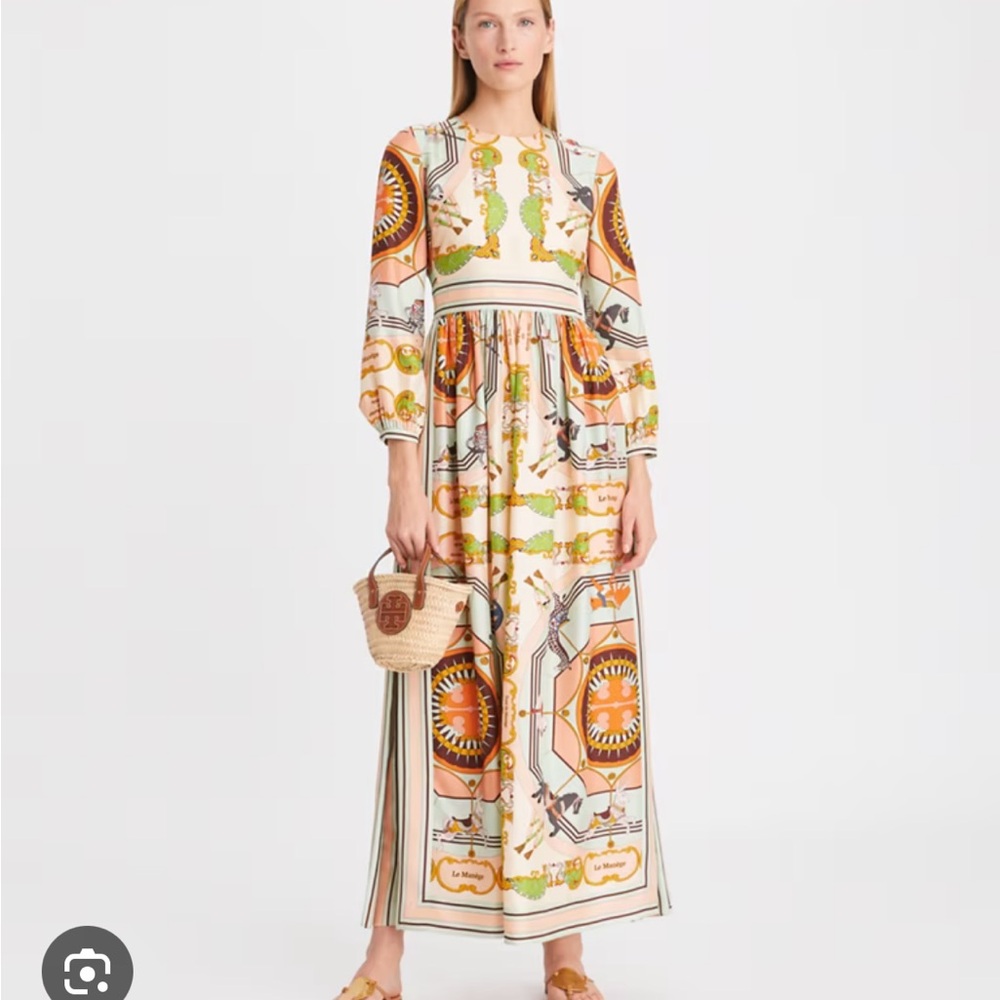 Tory Burch Printed Silk Dress
